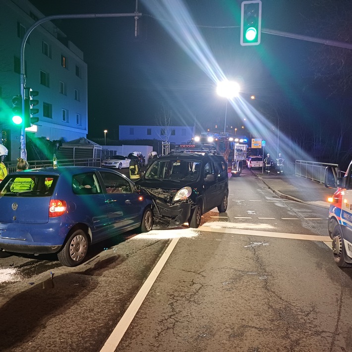 Der Frontalunfall auf der Wittener Straße