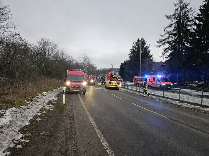 Einsatzstelle An der Kohlenbahn