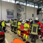 Rettung der verunglückten Person