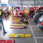 Bereitstellung von Material des Rettungsdienstes
