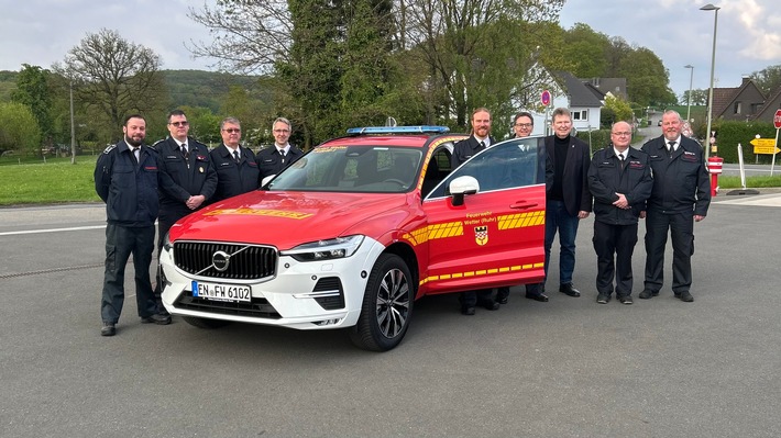 Übergabe des Kommandowagen