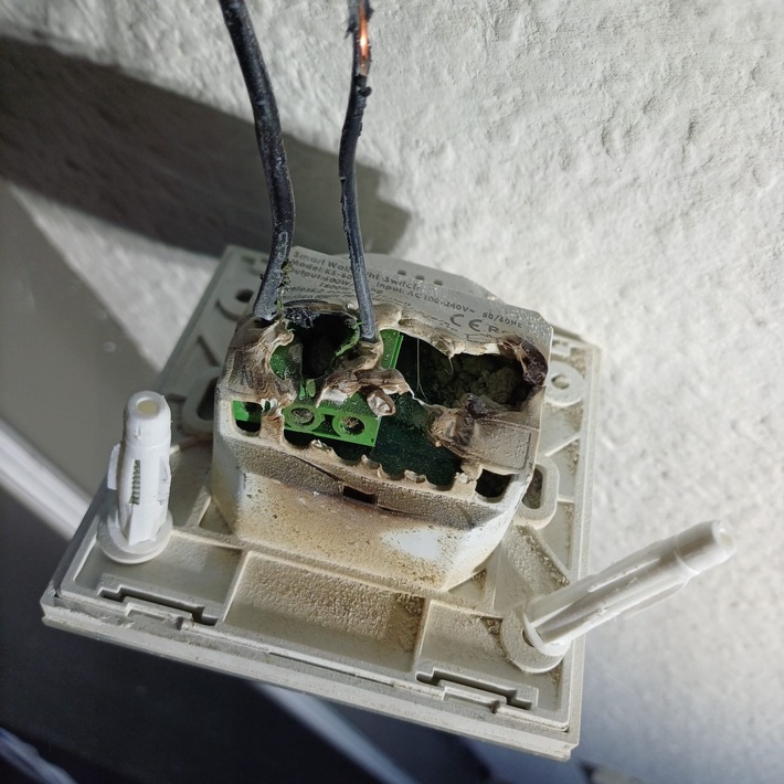 Der betroffene Schalter