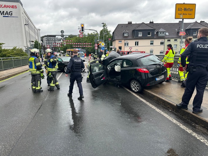 Verkehrsunfall auf der Ruhrstraße