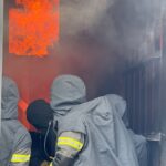 Beeindruckende Bilder für die vorgehenden Trupps
