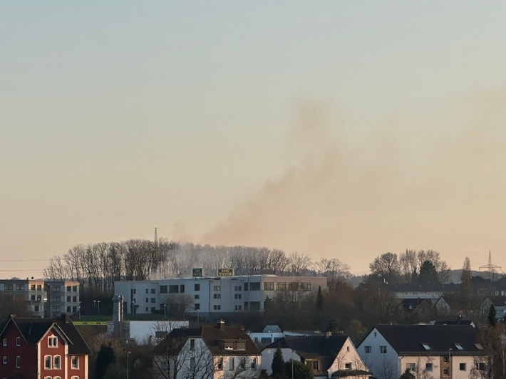 Flächenbrand am Altenhofer Weg