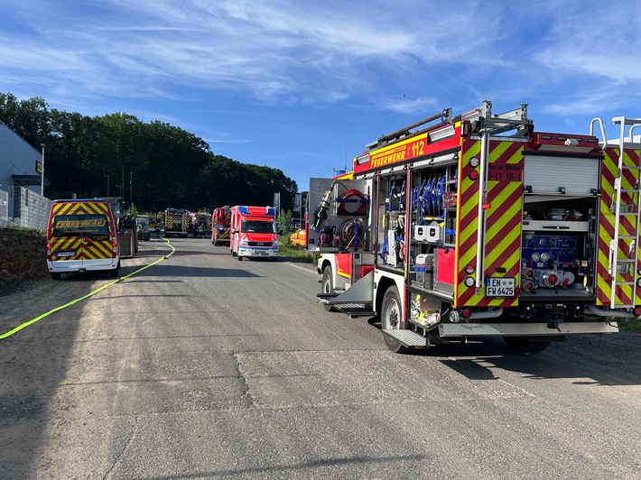 Fahrzeuge an der Einsatzstelle