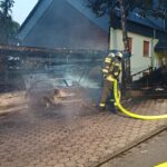 Brand-Auf der Klippe