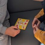 Selbstgebastelte Spiele gab es