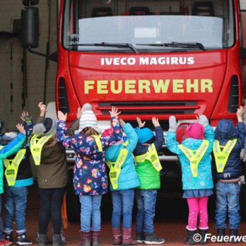 Zum VB gehören auch Besuche bei der Feuerwehr Wetter (Ruhr).